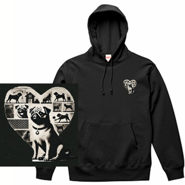 Pullover  -street pug-  3colors  3colors　　hd23