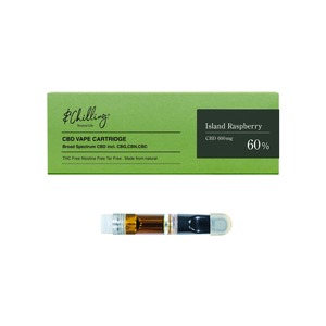 【定期お得便】アンドチリング(＆Chilling) CBD ベイプカートリッジ Island Raspberry 60%