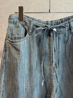 soft denim buggy pants