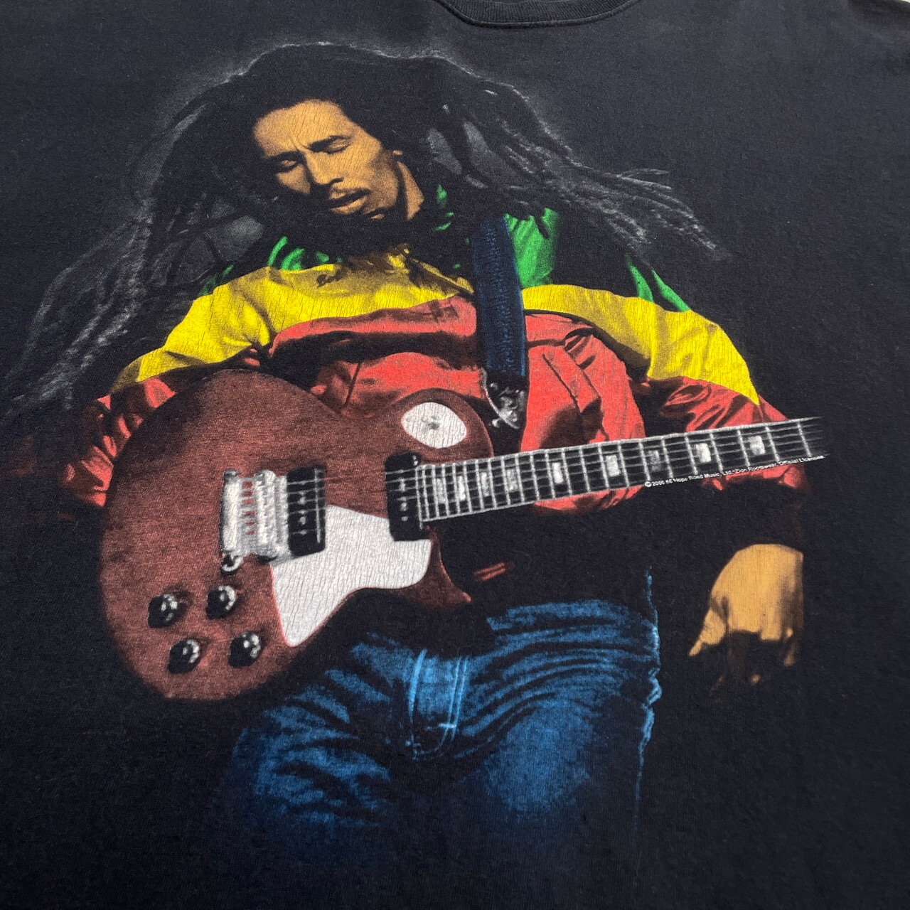 00年代 ZION BOB MARLEY ボブマーリー レゲエ アーティストTシャツ 