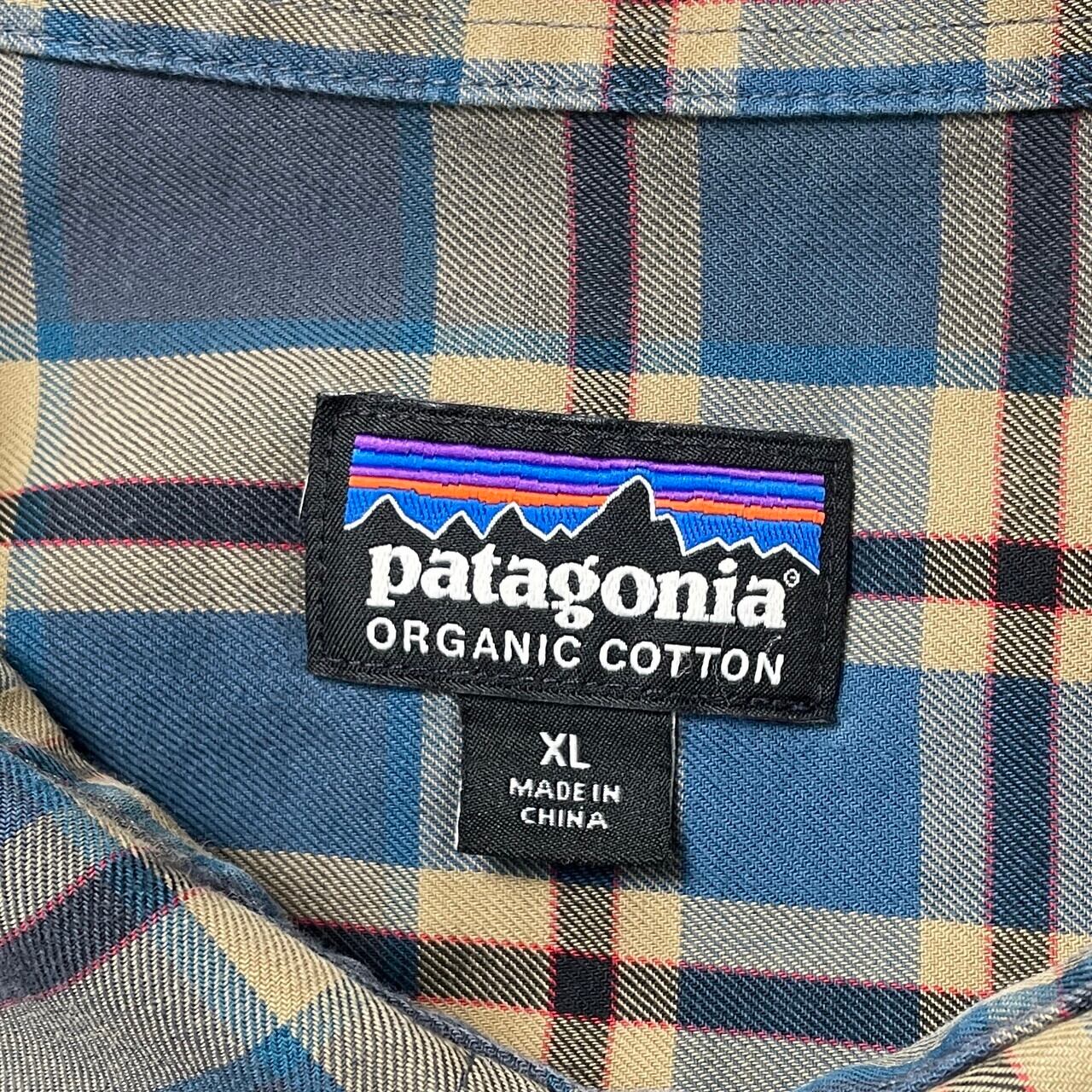 15年製 patagonia パタゴニア オーガニックコットン 長袖 マドラス