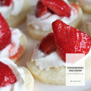 【30ml】ストロベリー&クリーム フレグランスオイル  (Strawberries & Cream)
