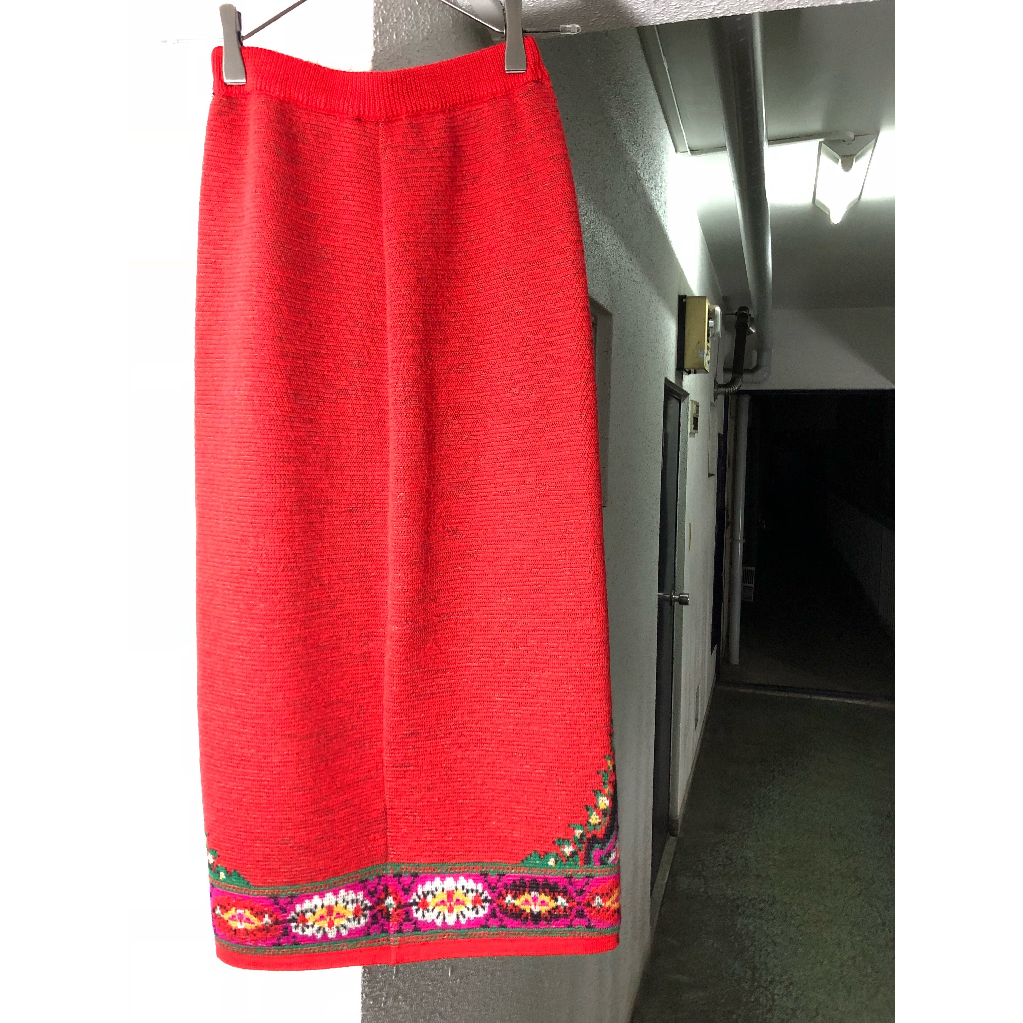 sale】1980s KENZO Patterned Knit Setup ケンゾー 柄 ニット 