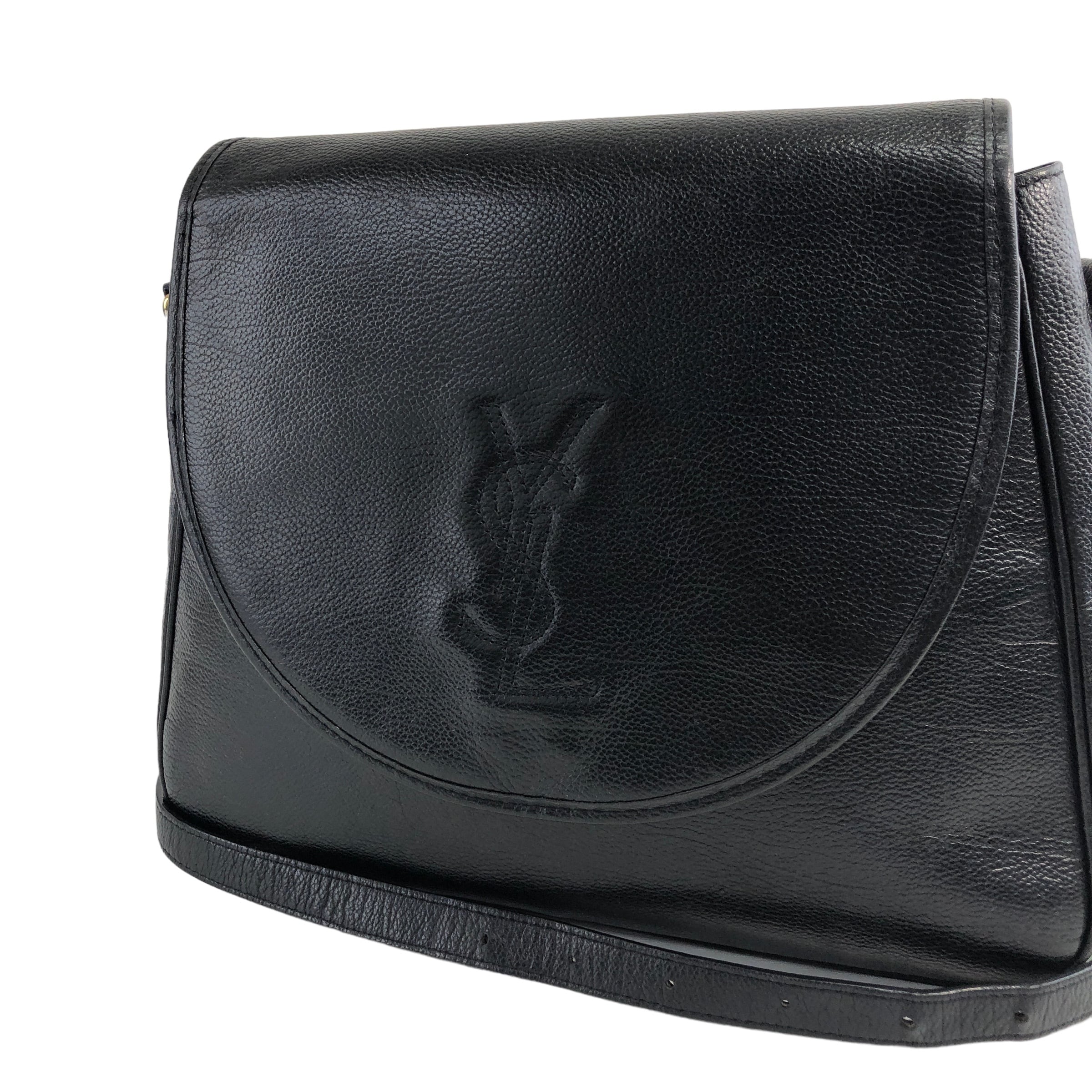 Yves Saint Laurent イヴ・サンローラン ショルダーバッグ ブラック