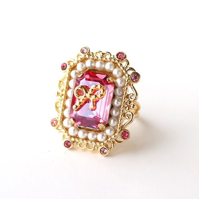 Present Ring (Rose ribbon)