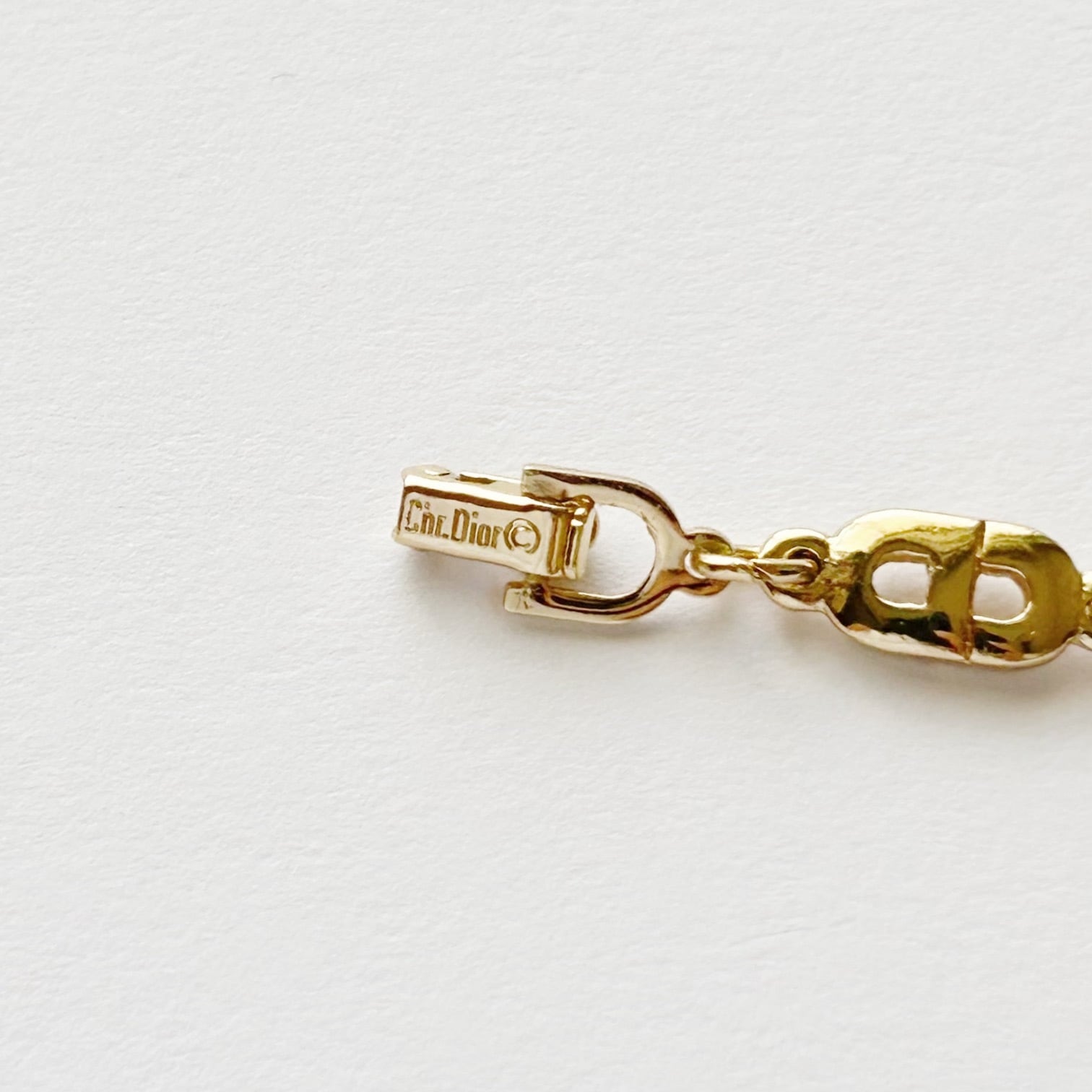 B8053】Christian Dior logo bracelet/クリスチャンディオール