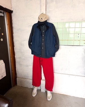 【BOHEMIANS UNISEX】SMALL CHECK REG.SHIRT