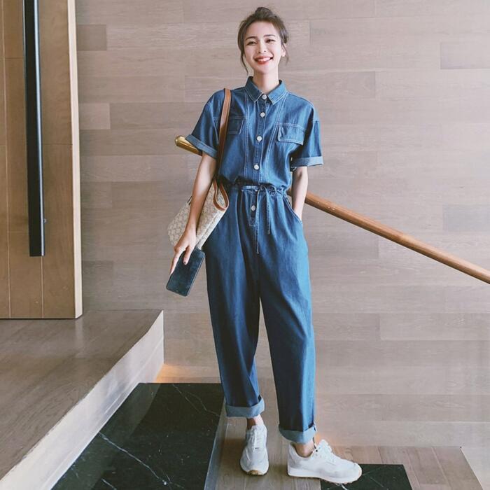 【ZARA】DENIM JUMPSUIT / デニムジャンプスーツ XS