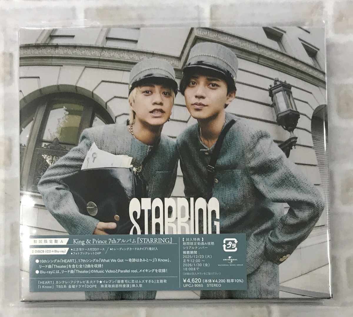 King ＆ Prince / STARRING / 初回限定盤A (CD+Blu-ray) | 最北のCD 