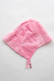 Marimekko PVC coated pink rain hat