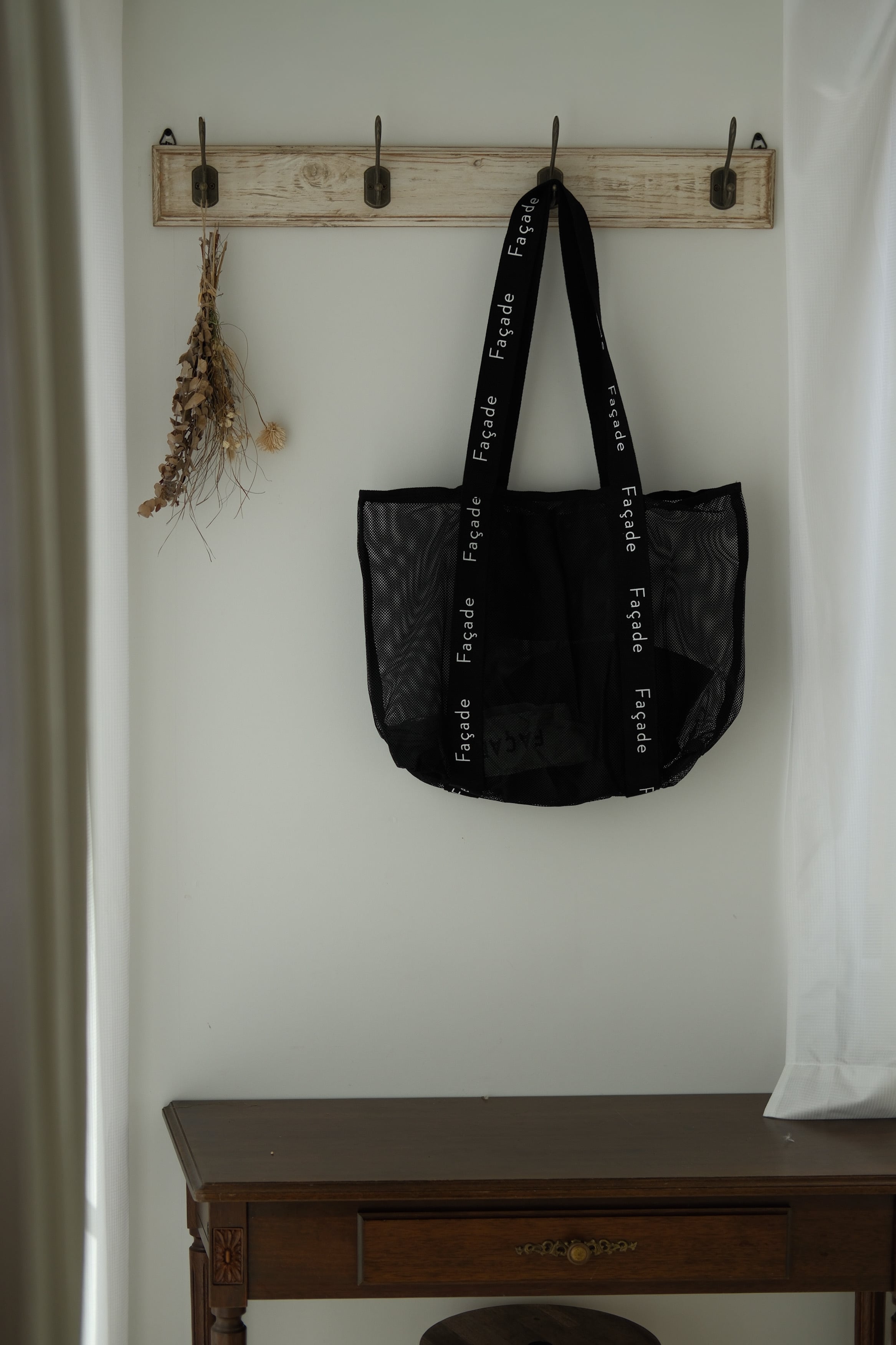 【即納/送料無料】façade / bag / Black BLK