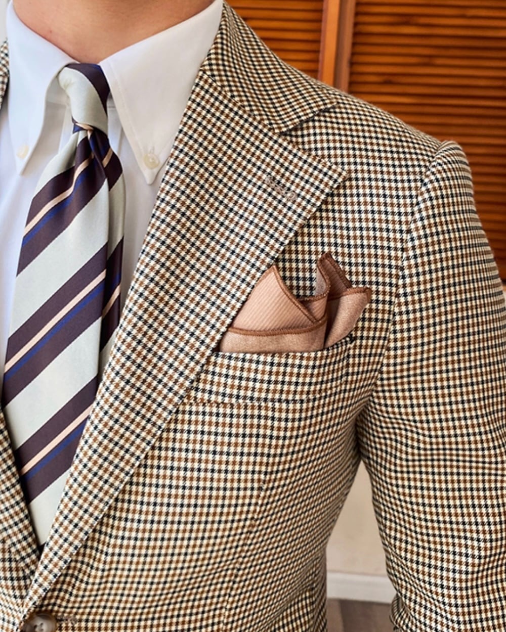 イタリアンハウンドトゥースジャケット | Buona Vita(ボナヴィータ)