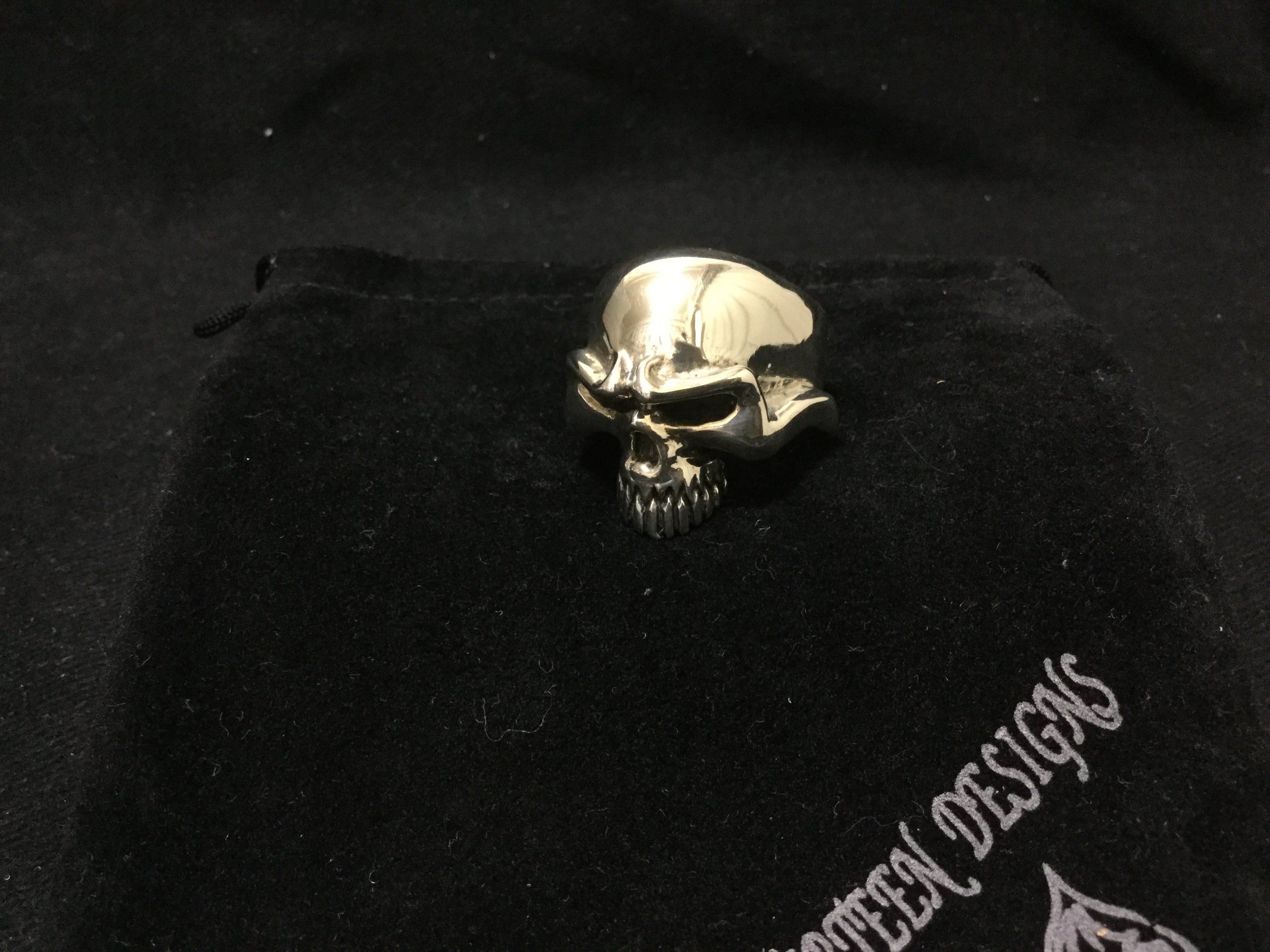 THIRTEEN DESIGNS サーティーンデザインズ KR MAD SKULL RING