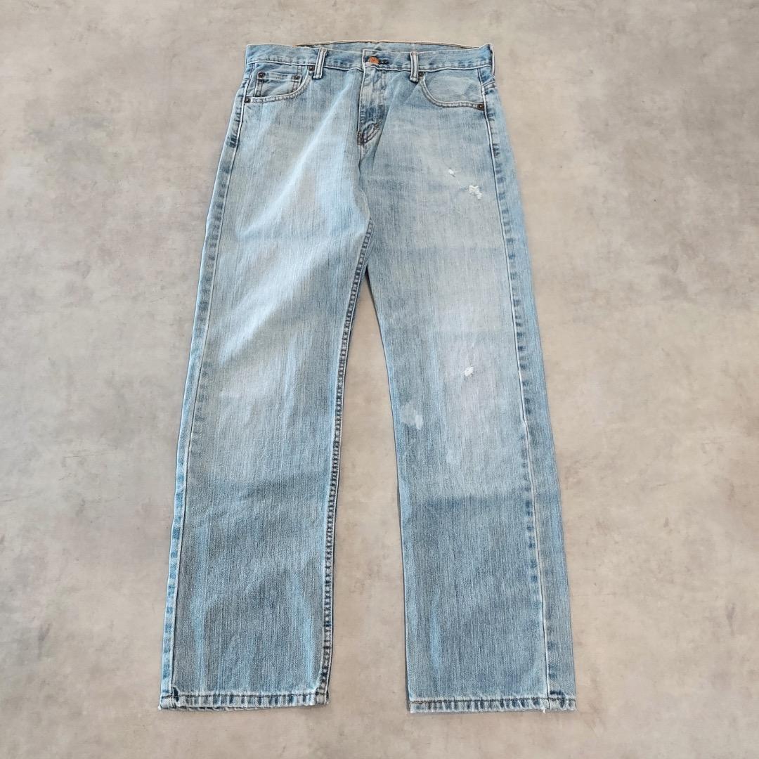 リーバイス569 Levis W30 ブルーデニム 青 古着 ボトム 19657