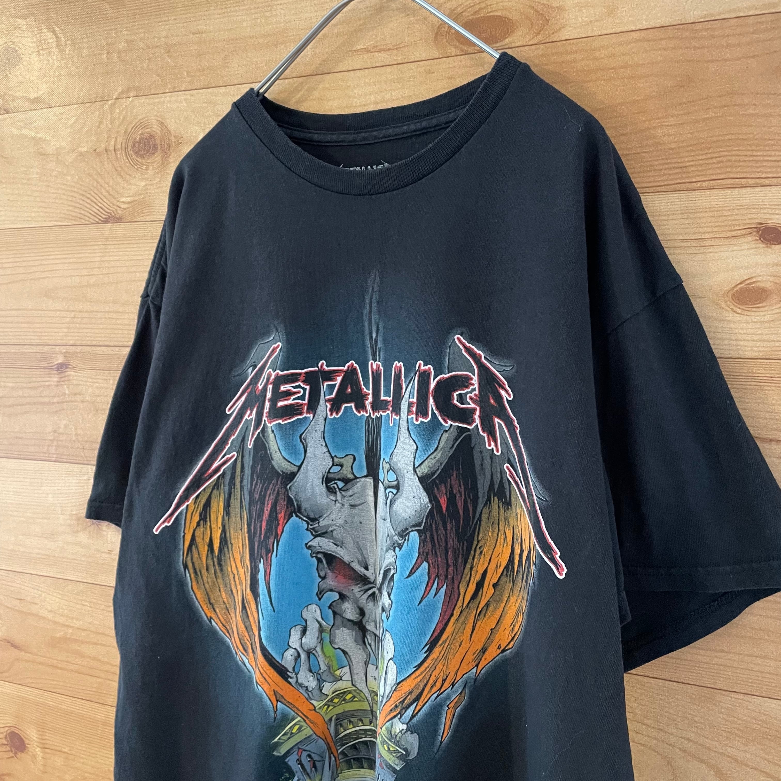 METALLICA希少 オフィシャル バンドTシャツ バックプリント 年