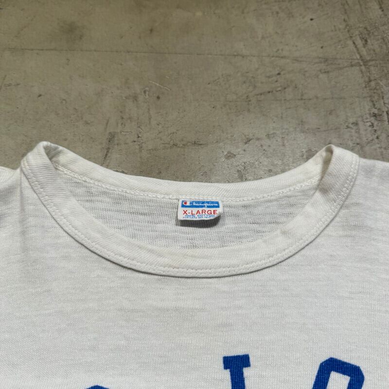 70's~ Champion チャンピオン カレッジTシャツ S.J.S.PHYSICAL