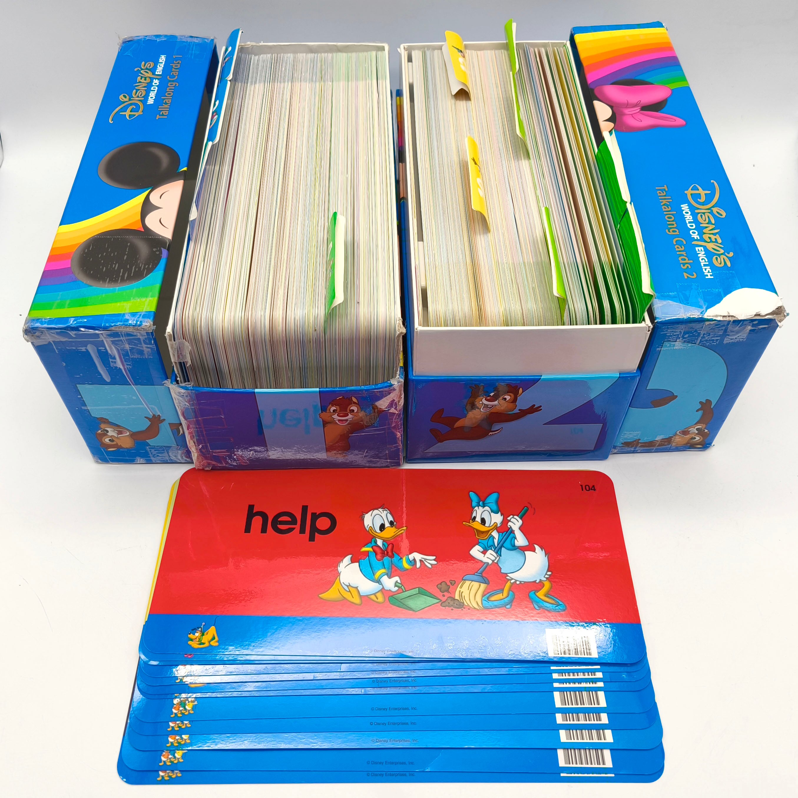語学・辞書・学習参考書 Disney World of English Talkalong Cards ディズニー英語システム・Disney World English・DWE・Talkalong Cards