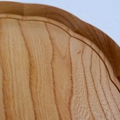 四十沢木材工芸 KITO 輪花盆(りんかぼん)・中 【写真の商品をお届けします】MRNKA-3