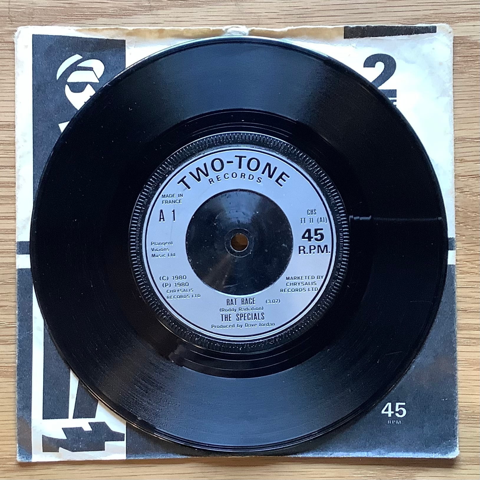 THE SPECIALS / A: RAT RACE / B: RUDE BUOYS OUTA JAIL | Plastic