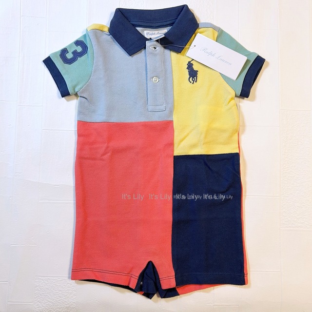 【70/75cm】ベビー（男の子）ロンパース