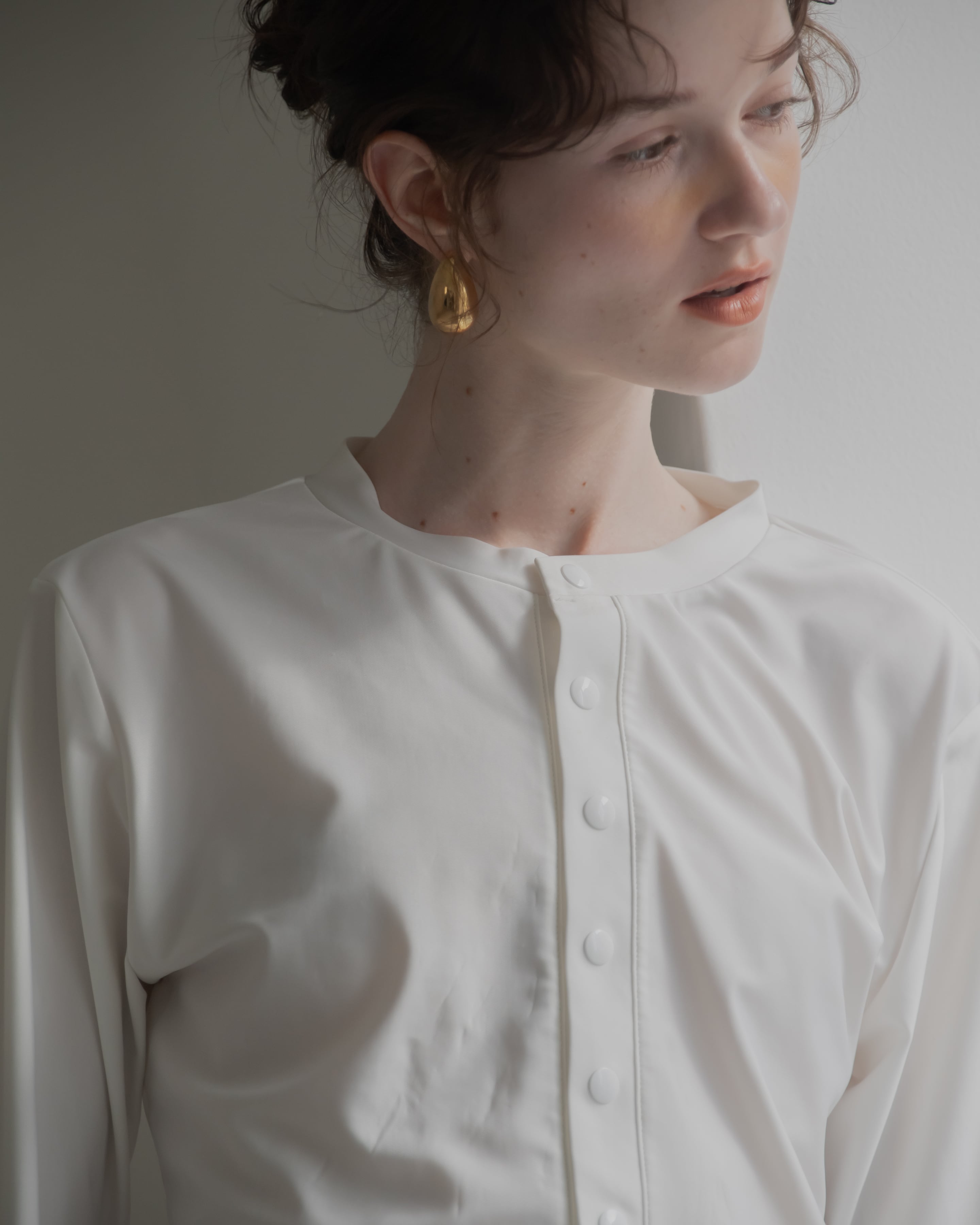 UV cardigan（ホワイト、ミントグリーン）【在庫調整】3〜5日営業日 | pois