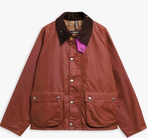 《Barbour × Paul Smith》【TRANSPORT】 Key Waxed Short Jacket 　Brown