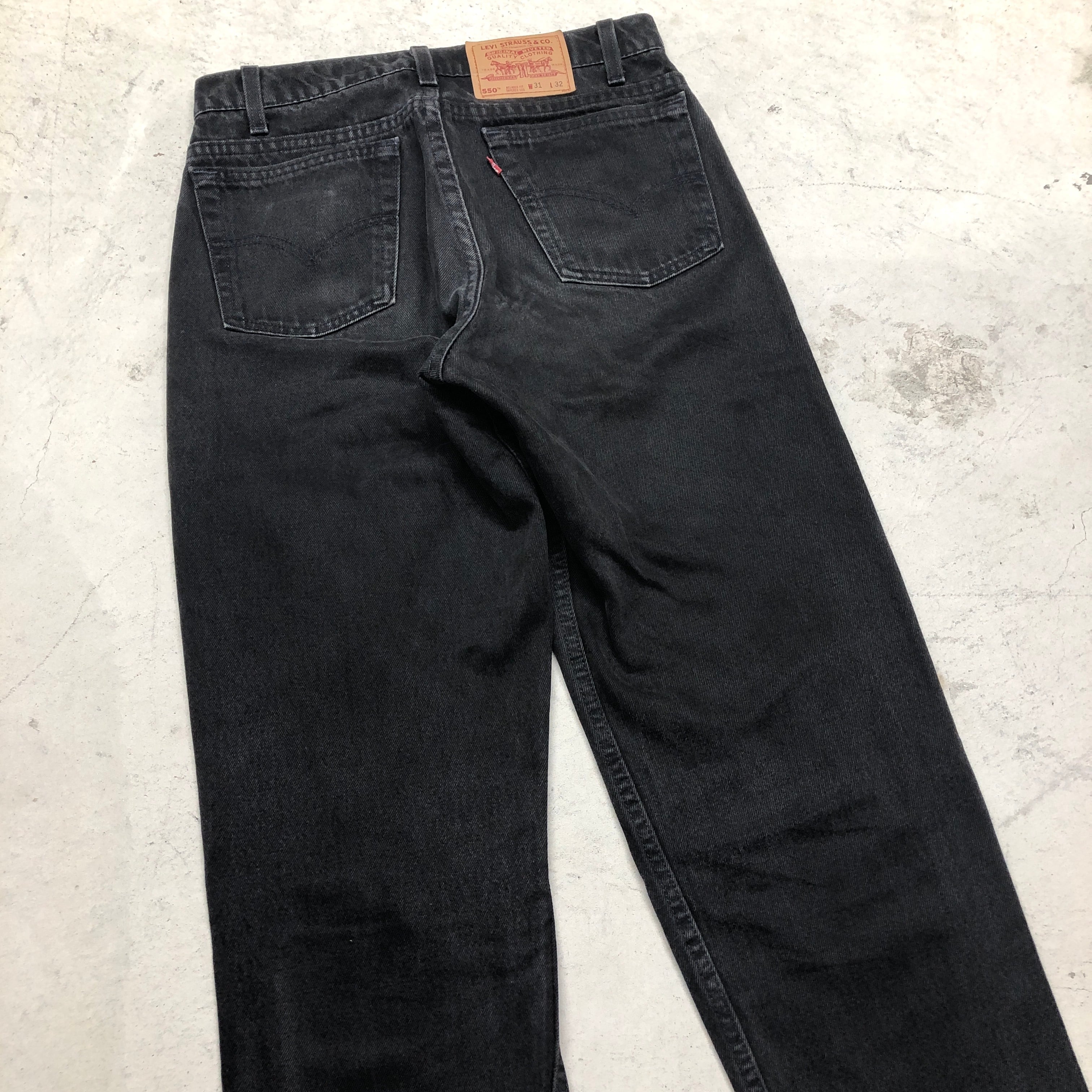 1996年製 LEVI'S 505 後染めBLACK DENIM PANT | safarionline