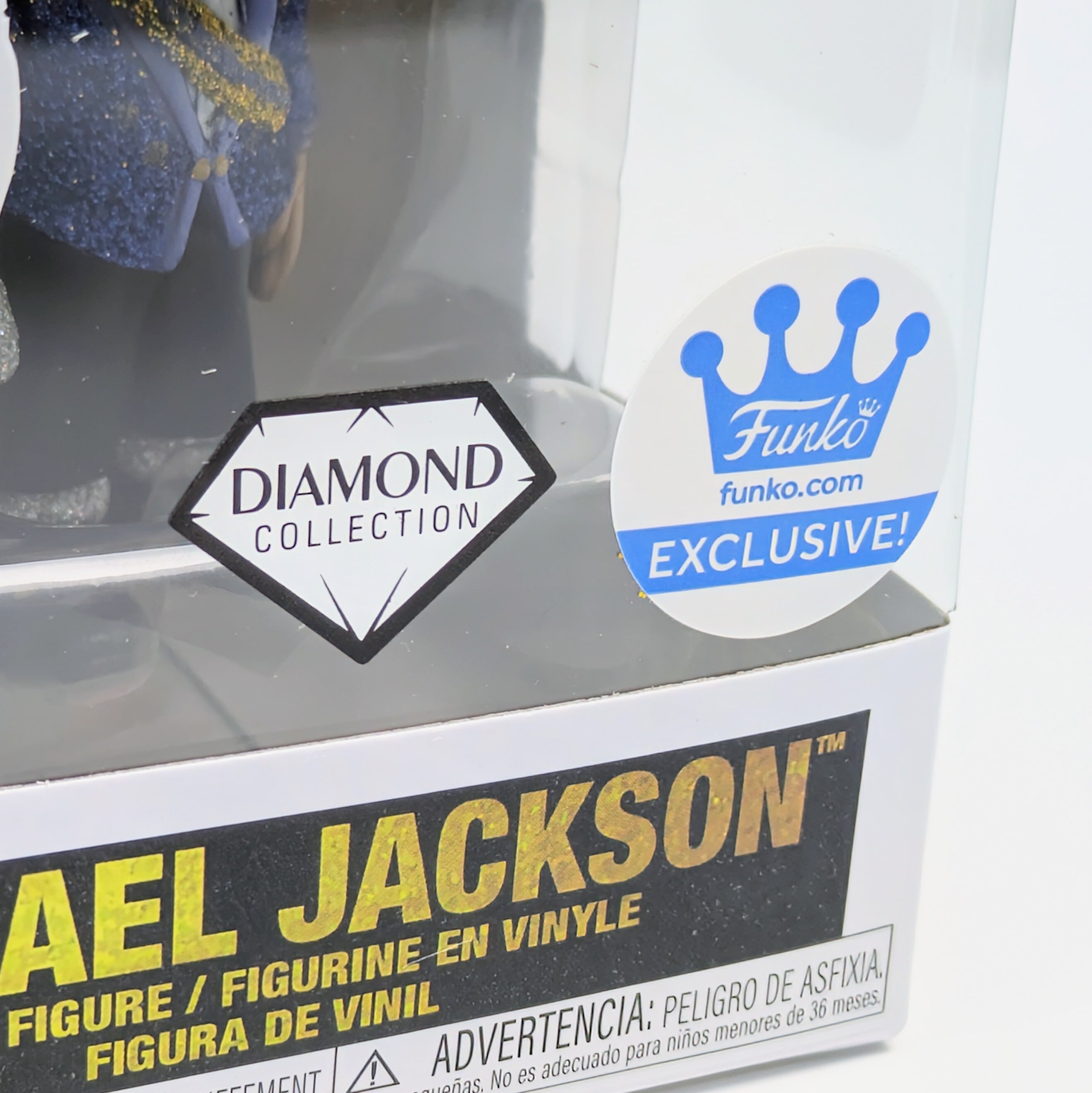 ☆US直輸入☆FUNKO 【 POP! ROCKS VINYL FIGURE Michael Jackson マイケル・ジャクソン #352 】 マイケル・ジャクソン Diamond Collection（1984年グラミー賞衣装モデル） 」ソフビ / ビニールフィギュア〚アメリカン雑貨 アメトイ〛