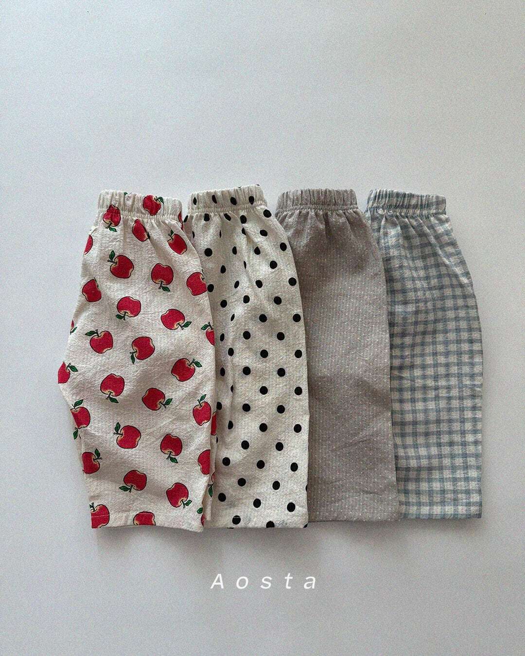 モーモー柄のかぼちゃパンツ】 牛 カボチャ 牛柄 ズボン 子供服