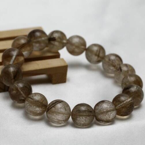 プラチナルチルクォーツ ブレスレット 12mm [M便 1/10] 211-4668