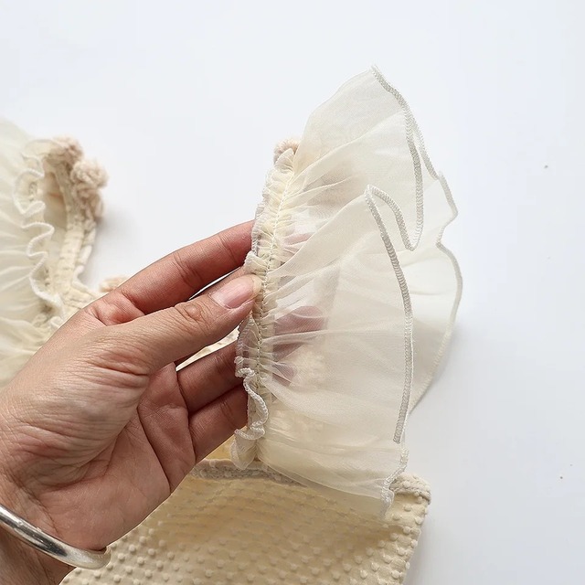 floral frill onepiece swim wear  ｜ 水着  フリル お花 ワンピース 女の子