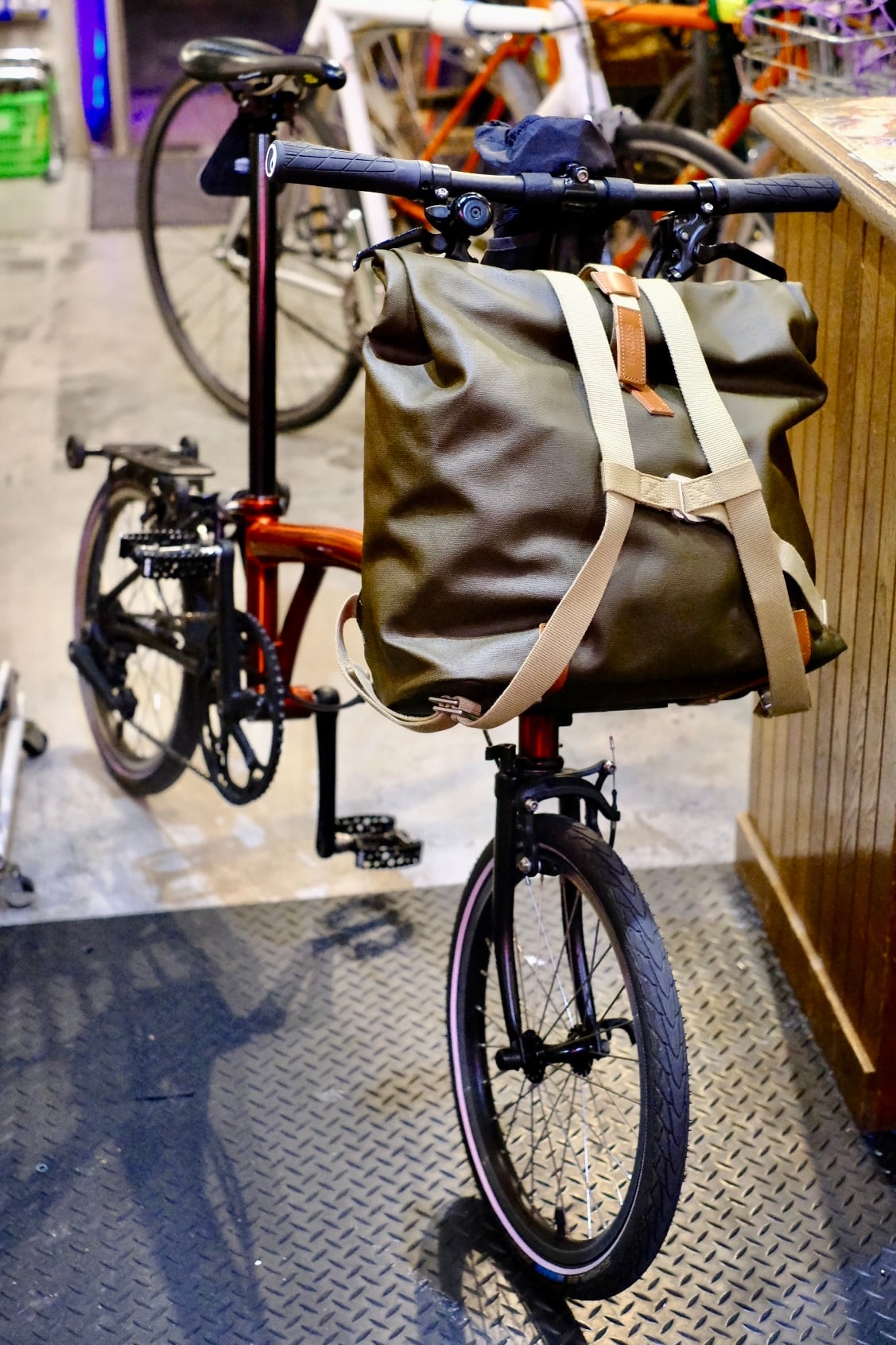 BROOKS】BROMPTON専用 PICKWICK PORTER MOSS（ピックウィック ポーター