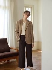 Mont-Blanc Wool Nep Tailored Jacket F0855
