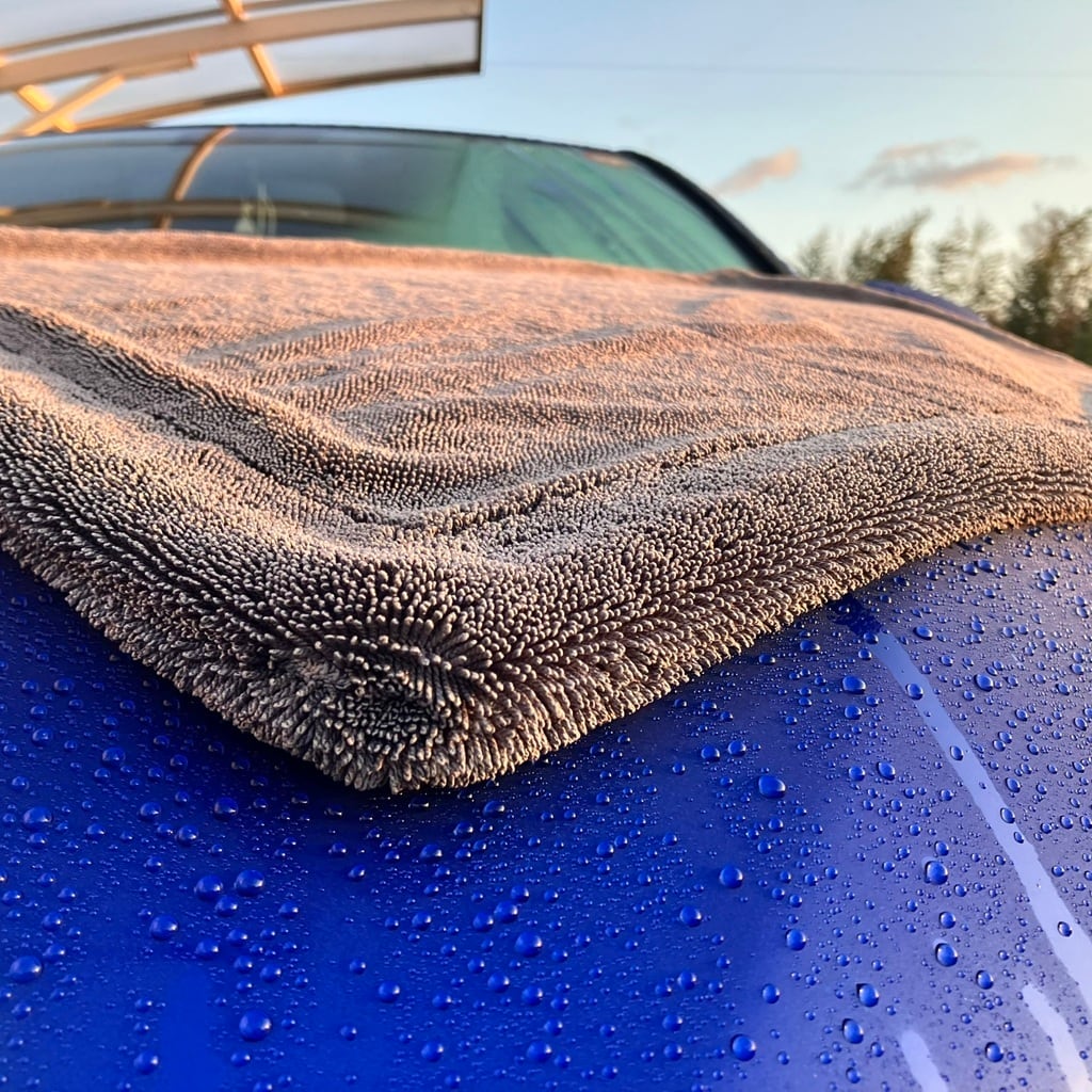 究極】独占販売 2000gsm 超厚手超吸水マイクロファイバータオル 50×80