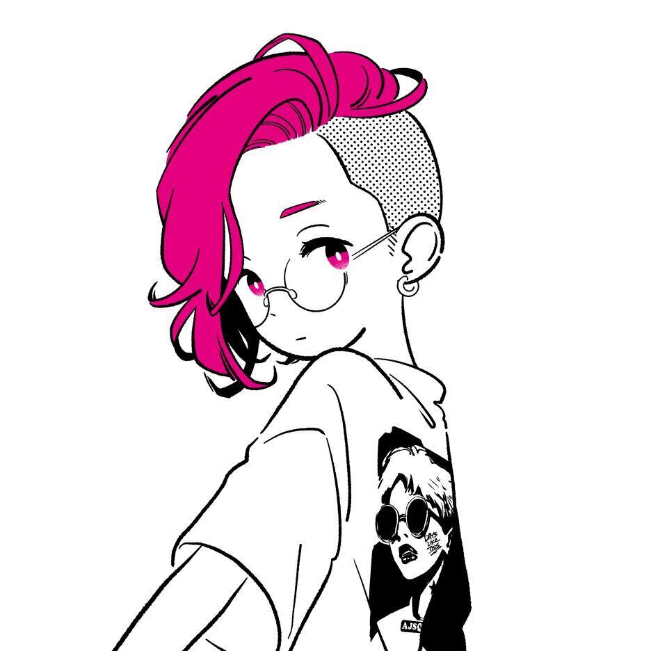 グラフィック Tシャツ ホワイト aj squad / T00003-wh