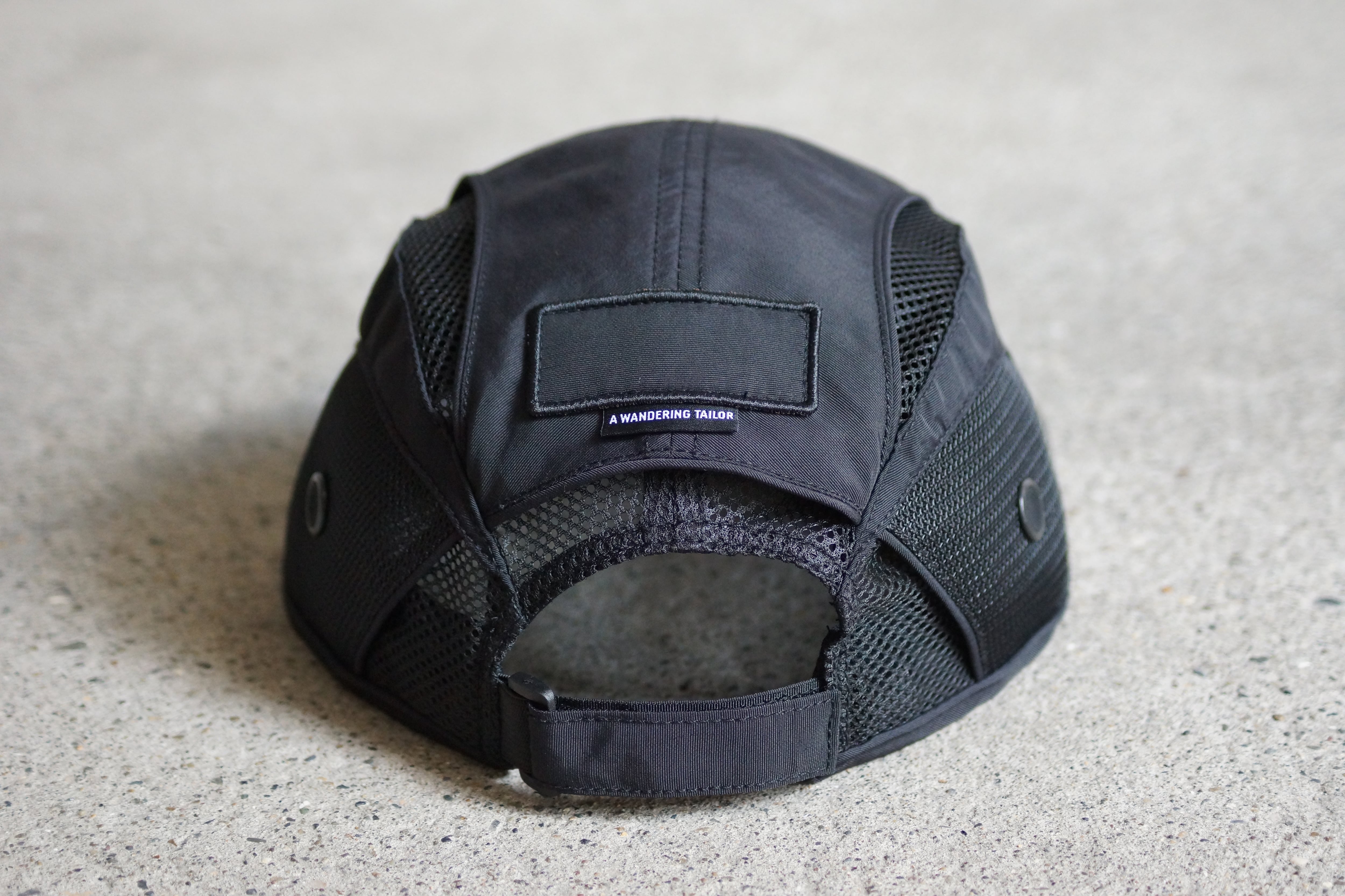 帽子 A WANDERING TAILOR HERON CAP HERON CAP（BLACK） | A WANDERING TAILOR