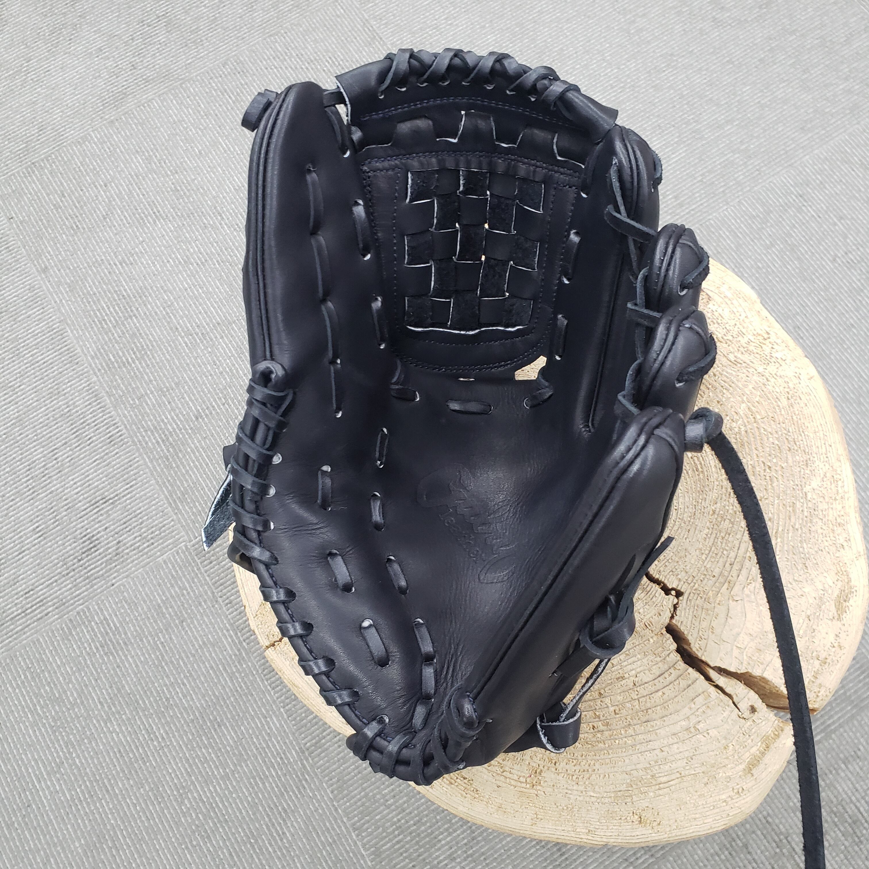 やま様 サンク がばいレザー 特殊重心グローブ 硬式