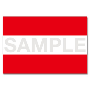 世界の国旗ポストカード ＜ヨーロッパ＞ オーストリア共和国 Flags of the world POST CARD ＜Europe＞ Republic of Austria