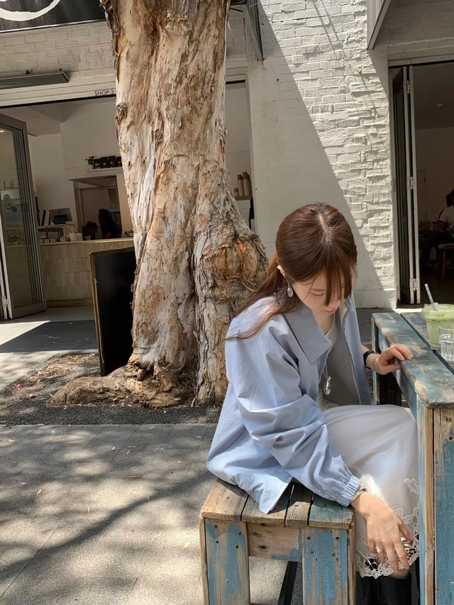(OUNCE) basic blouson / 2color