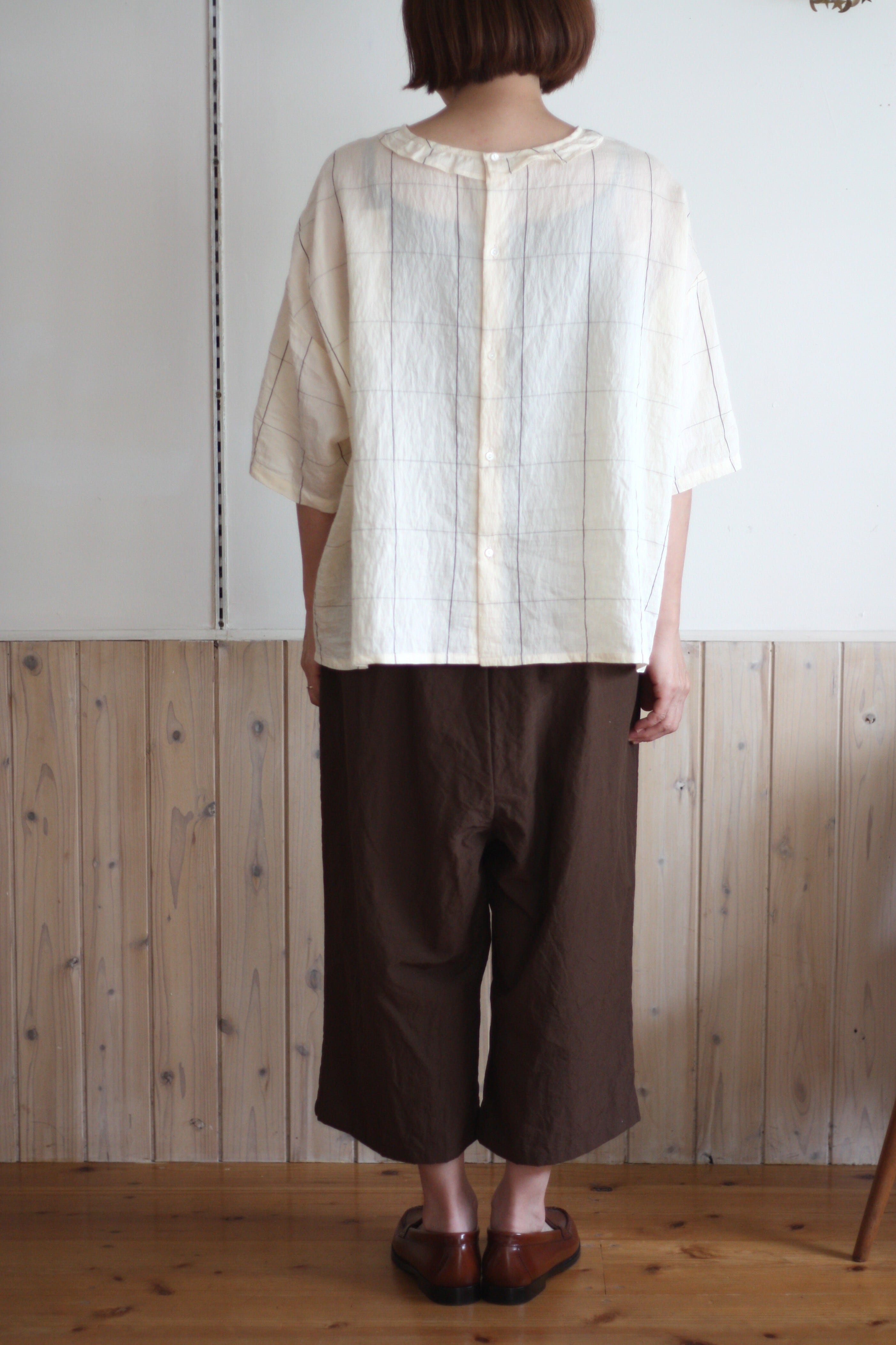 R&D.M.Co- オールドマンズテーラー コットンリネンシルクワッシャー