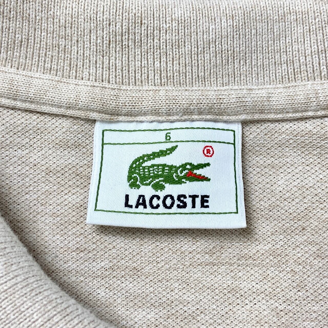 LACOSTE ラコステ 長袖 ポロシャツ メンズM-L相当 レディース 古着
