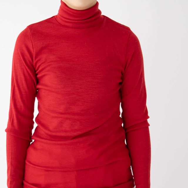 プリット prit 1/60スーパー100ウールフライス タートルネック(P90629)全5色