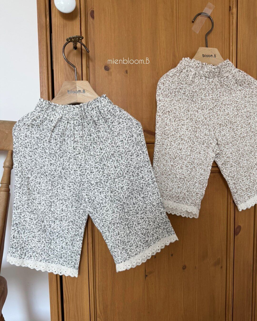 送料無料【予約】/ kids水彩画パンツ / mienbloom