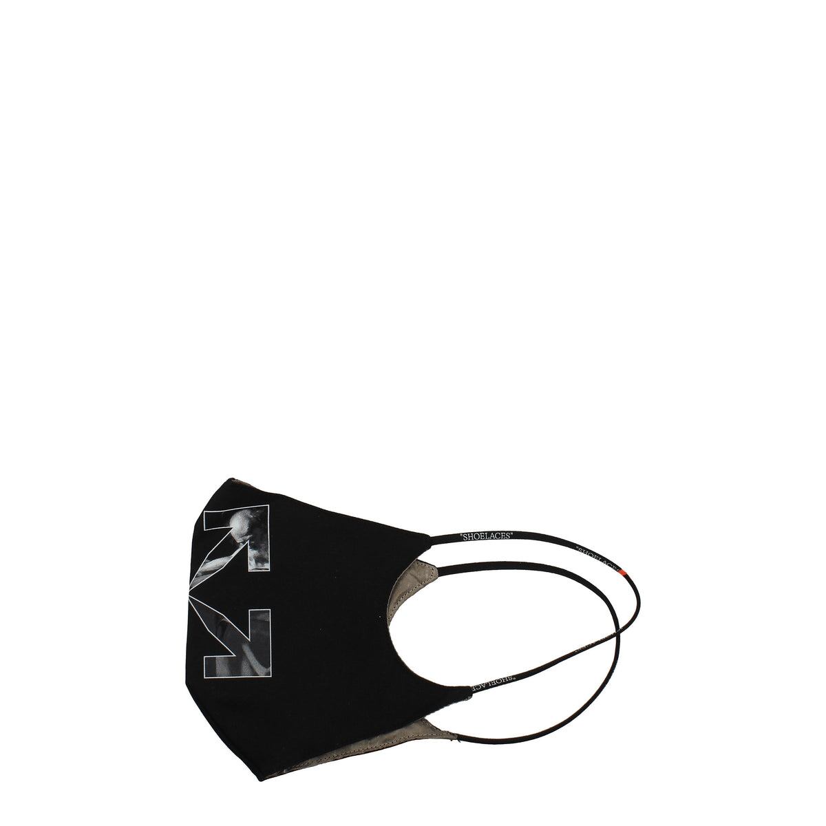 【新品】OFF-WHITE オフホワイト メンズ マスク コットン ブラック OMRG003F21FAB0031009