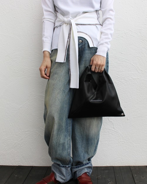 MM6 maison margiela/japanese bag mini《leather》