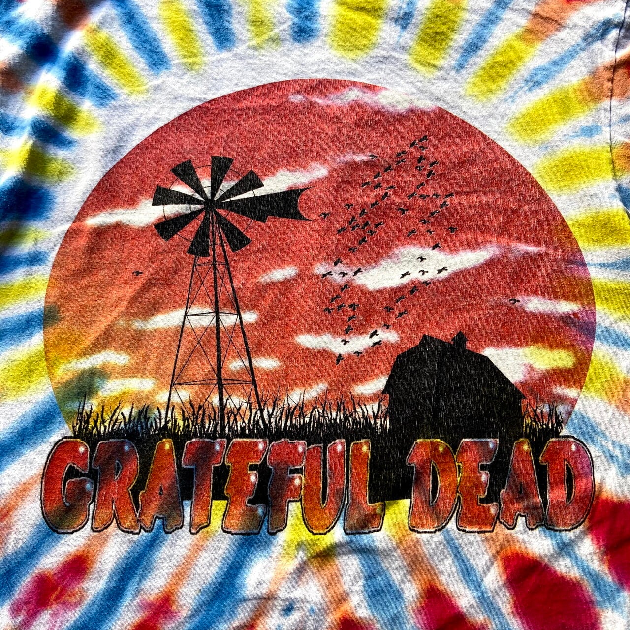 90s GRATEFUL DEAD タイダイ Tシャツ L ANVIL