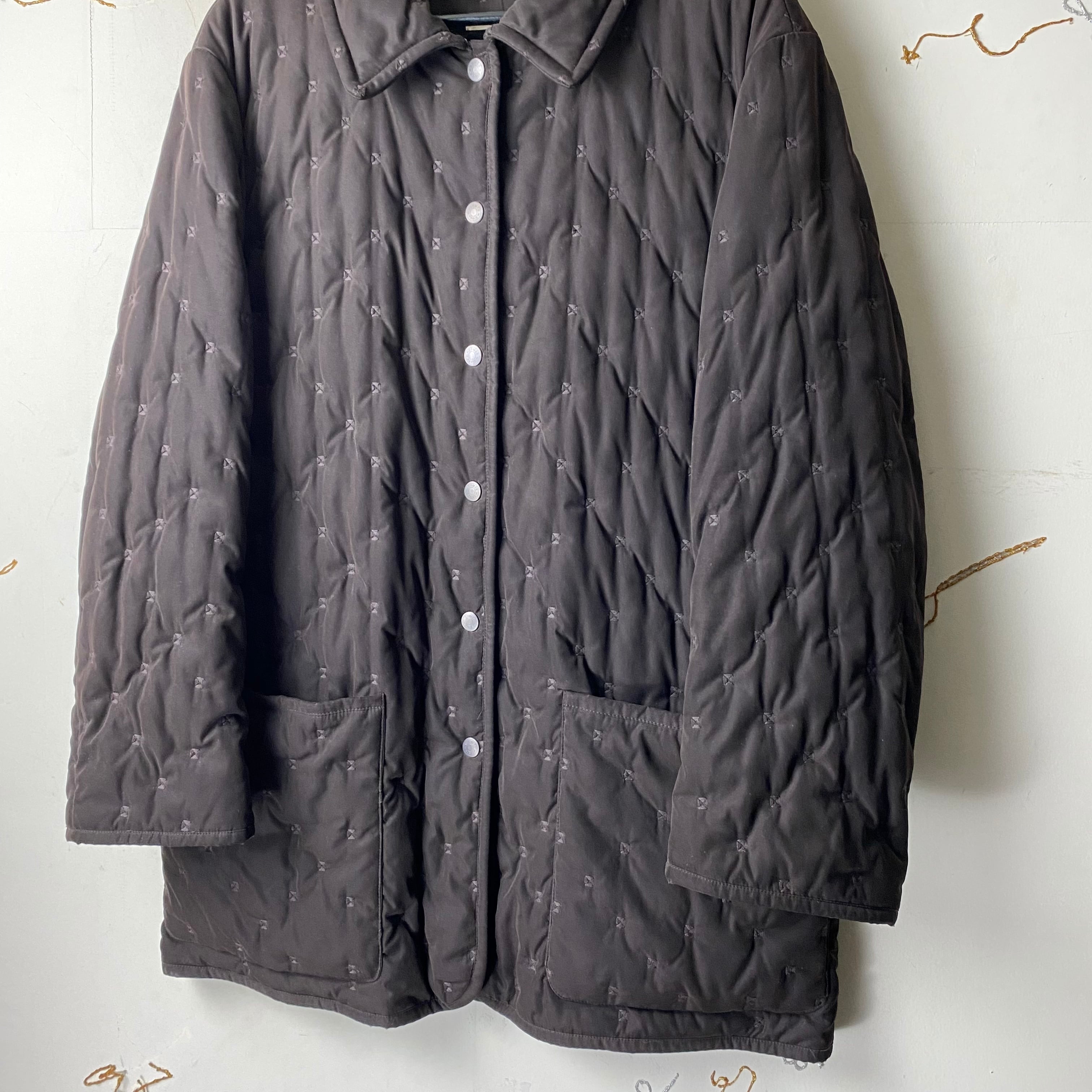 HERMES brown peach-skin paddock coat | NOIR ONLINE