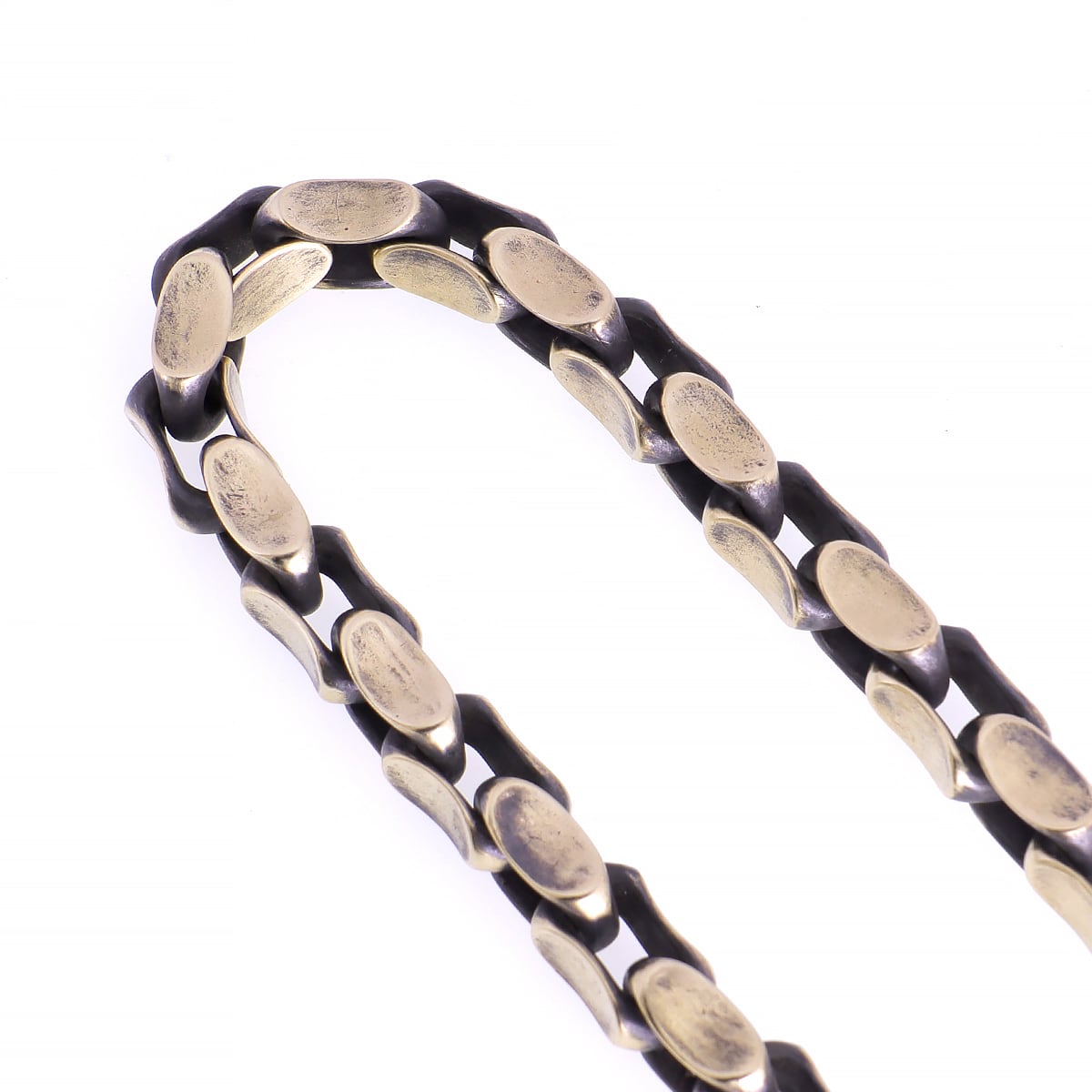 真鍮 ブラス ウォレットチェーン アズキチェンリンク仕様 CIEL CRAFT