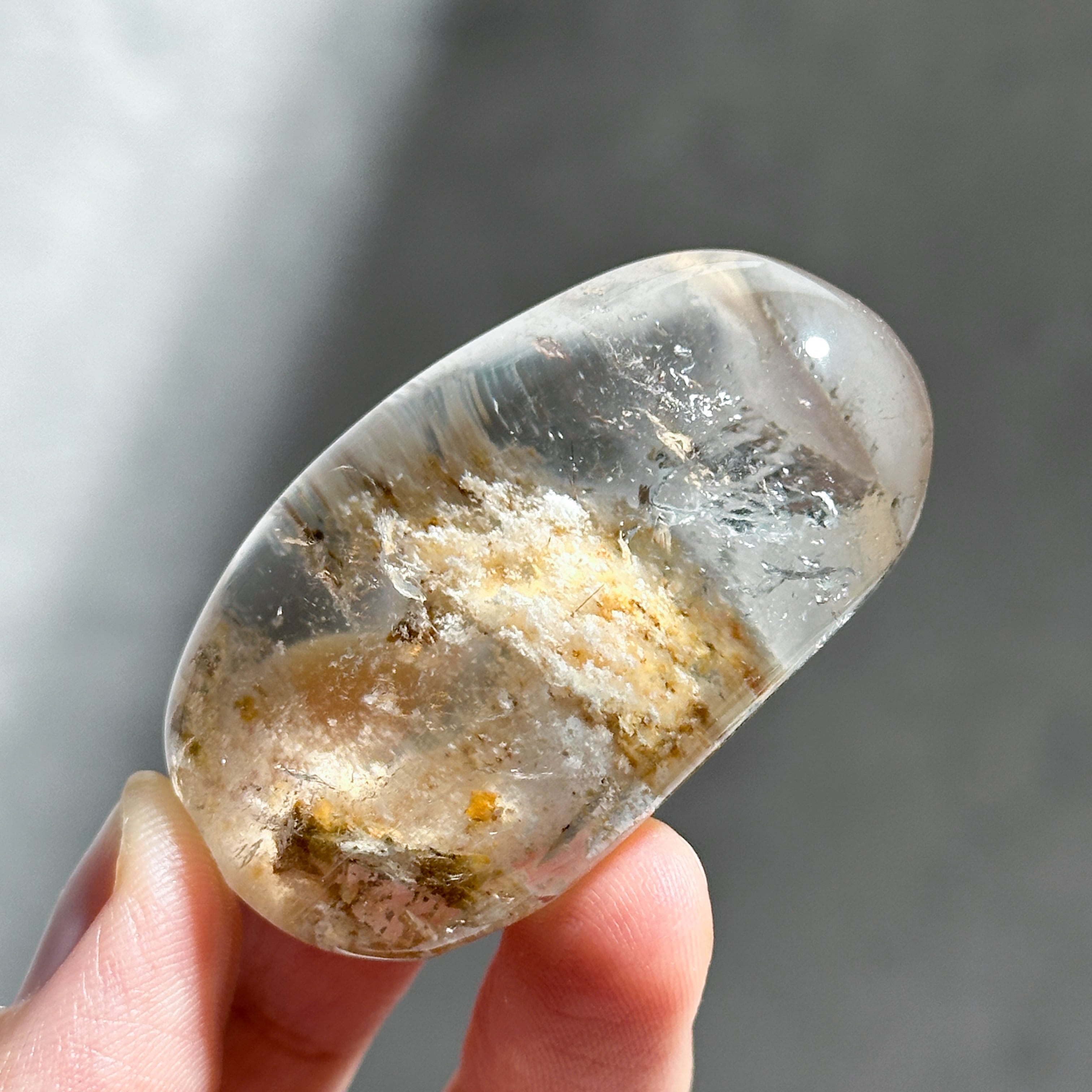 ミナスジェライス産ガーデンクォーツ レンズ32◇ Garden Quartz