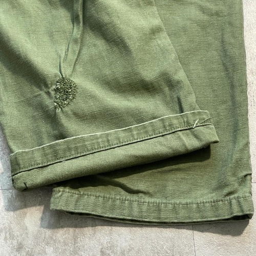 60s アメリカ軍 実物 OG-107 ベイカーパンツ 34/31 詳細写真14